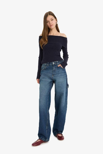 Resim Defacto Kadın  Kazak B6537AX/NV31