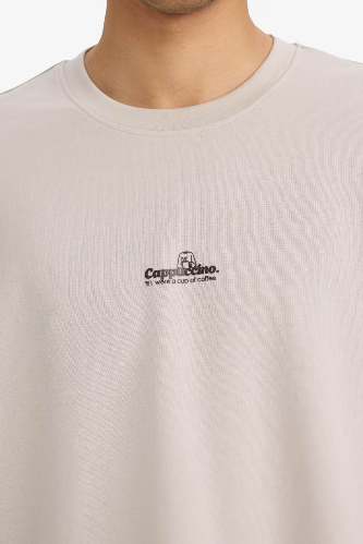 Resim Defacto Erkek T-shirt F9685AX/BG766