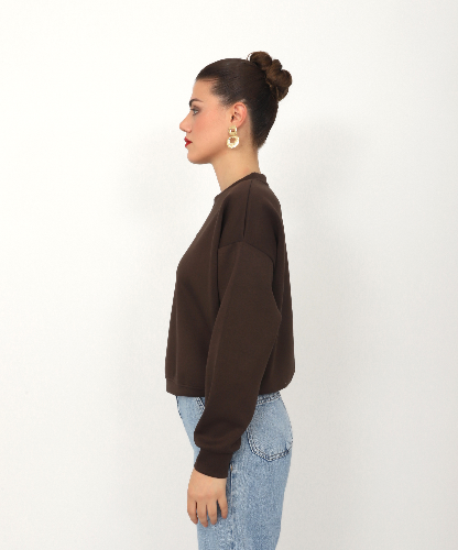 Resim Viole&More Kadın Sweat 115 Cupra Kumaş