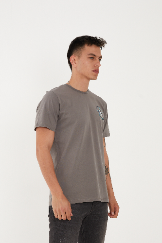 Resim Paul&More T-004 Skull Erkek T-Shirt