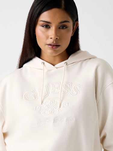 Resim Guess Athleisure  Kadın  Sweat V6RQ03KD761-G012 Yayoı Hoodıe Sweatshırt
