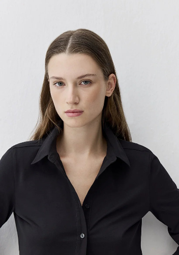 Resim Mavi Kadın T-shirt M1613650-900