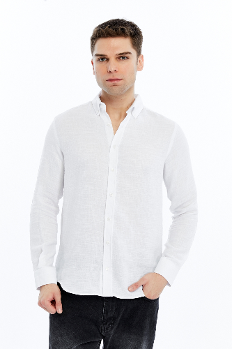 Resim Paul&More Keten Gömlek 01