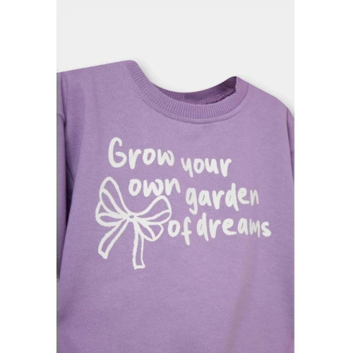 Resim Defacto Kız Bebek Sweat Takım F0543A5/PR80