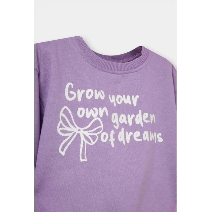 Resim Defacto Kız Bebek Sweat Takım F0543A5/PR80