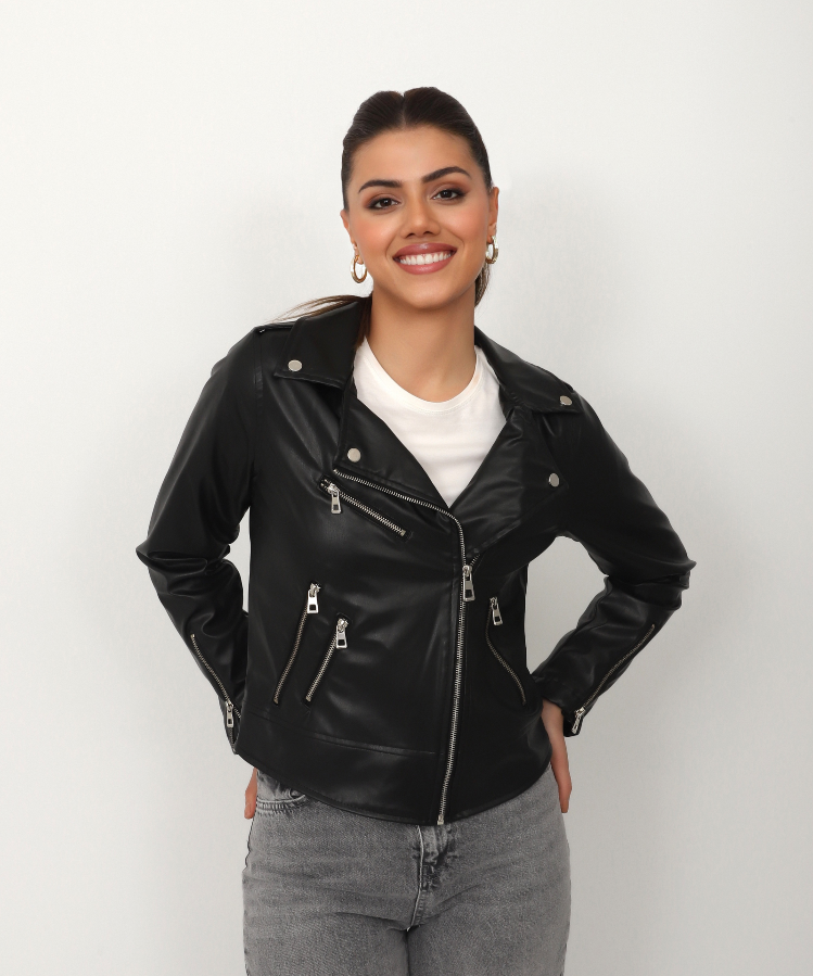 Resim Trender Kadın Deri Mont ve Ceket