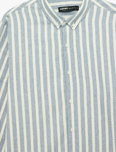 Resim Koton Erkek Uzun Kol Gömlek 6SAM60003HW