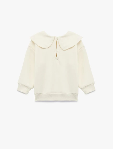 Resim Koton Kız Bebek Sweat 6WMG10080AK