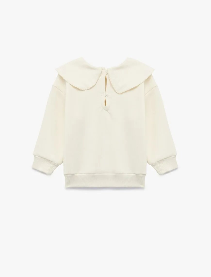 Resim Koton Kız Bebek Sweat 6WMG10080AK