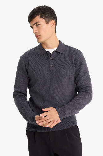 Resim Defacto Erkek  Kazak F1523AX/GR308