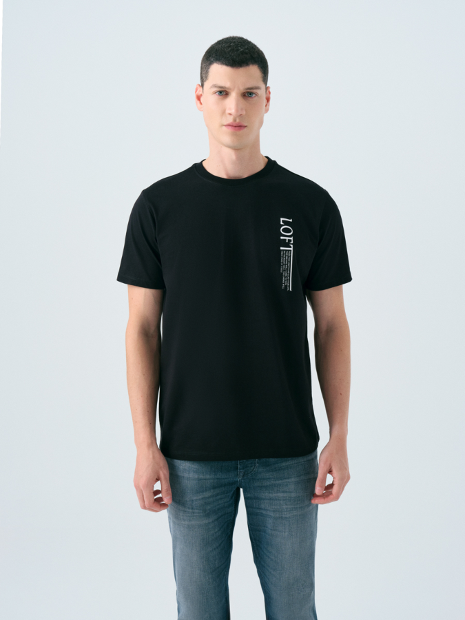 Resim Loft Erkek Regular Fit T-shirt LF2038786