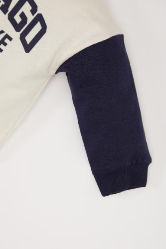 Resim Defacto Erkek Bebek  Sweat Takım D7739A5/NV256