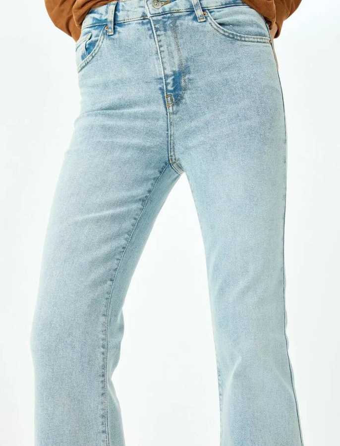 Resim Koton Kadın Jean Pantolon 5SAL40032MD