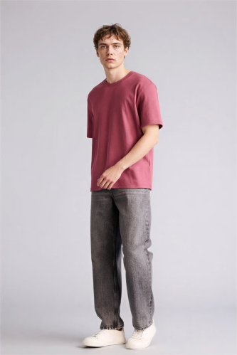 Resim Defacto Erkek T-shirt E7961AX/BR174