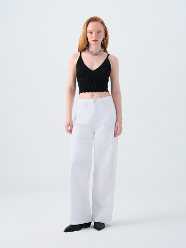 Resim Loft Regular Fit Kadın Jean Pantolon Lf2039976