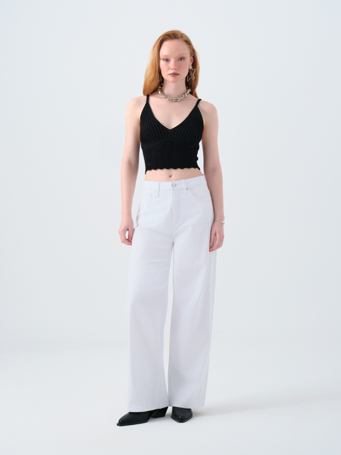 Resim Loft Regular Fit Kadın Jean Pantolon Lf2039976