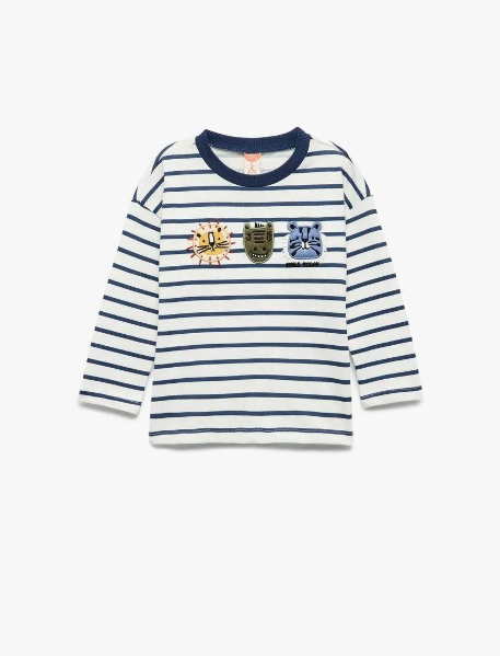 Resim Koton Erkek Bebek Sweat 6Wmb10113Tk