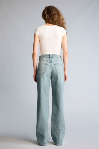 Resim Defacto Kadın Jean Pantolon H0131AX/NM85