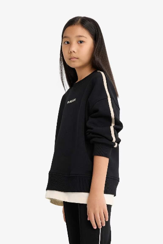 Resim Defacto Kız Çocuk  Sweat F2795A8/BK81