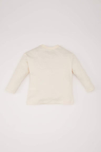 Resim Defacto Erkek Bebek Uzun Kol T-shirt D6297A5/ER233