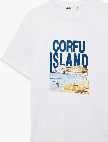 Resim Koton Kadın T-shirt 6SAK50049EK