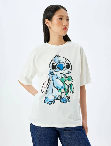 Resim Koton Kadın T-shirt 5SAL10148IK