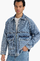 Resim Defacto Erkek Jean Ceket F0097AX/NM39