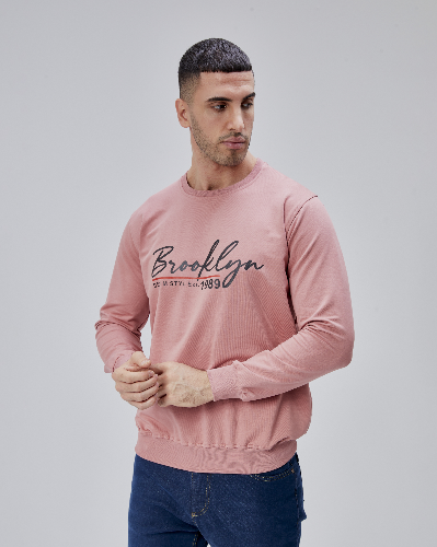 Resim Paul&More Erkek Sweat Brooklyn 0 Yaka 2 İp