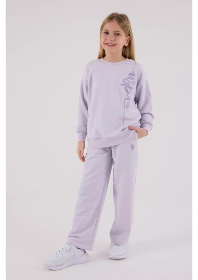 Resim U.S. Polo Assn Kids Kız Çocuk Sweat Takım US2304-4
