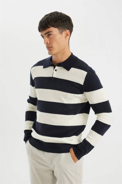 Resim Defacto Erkek  Kazak Y4194AZ/NV64