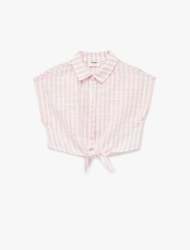 Resim Koton Kız Çocuk T-shirt 6SKG60007AW