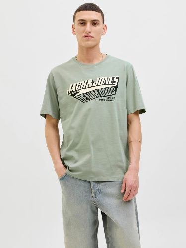 Resim Jack & Jones Jjelogo Tee Ss O-Neck 2 Col  Erkek T-Shirt 12279535