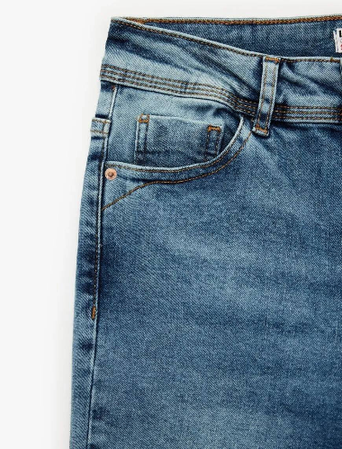 Resim Koton Kadın Jean Pantolon 6Wal40026Md