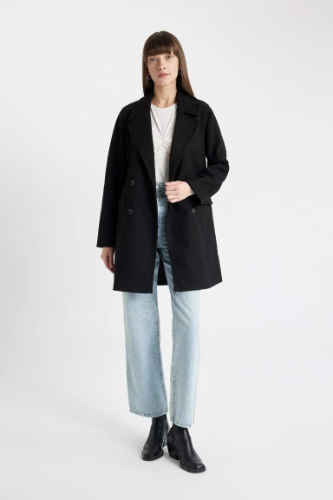 Resim Defacto Kadın Kaban A0922AX/BK27