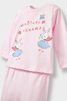 Resim Defacto Kız Bebek  Sweat Takım F2910A5/PN633