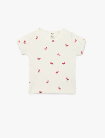 Resim Koton Kız Bebek T-shirt 6SMG10014AK