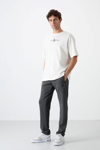 Resim T06ER-84671  Düz Paça  Erkek Eşofman Alt