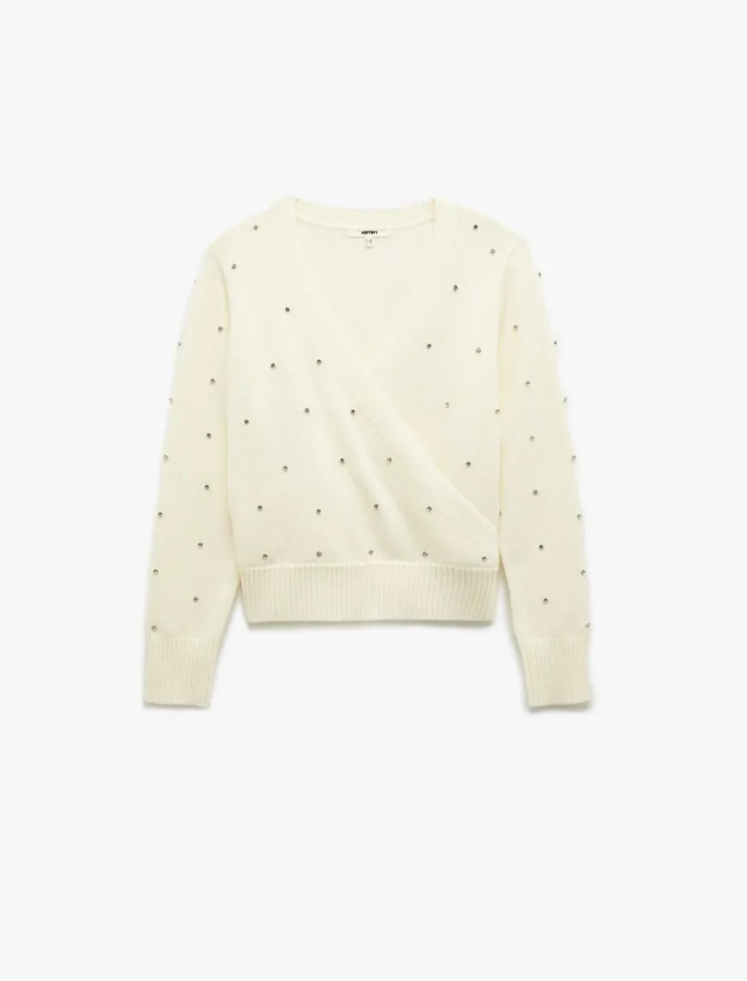 Resim Koton Kadın Kazak 6WAK90082HT