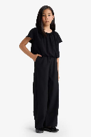 Resim Defacto Kız Çocuk  Kanvas Pantolon F2257A8/BK27