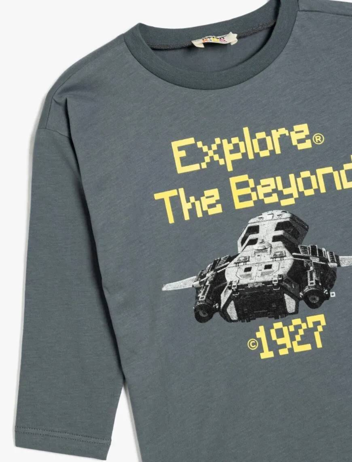 Resim Koton Erkek Çocuk Sweat 5WKB10390TK