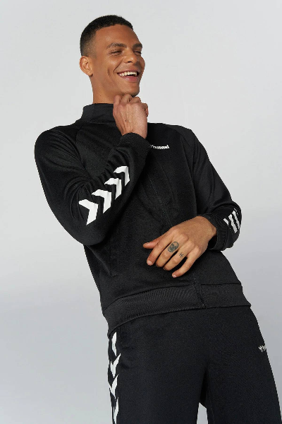 Resim Hummel Hml Falconzo Zip Jacket Erkek Sweat 921133-2001