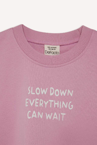 Resim Defacto Kız Çocuk T-shirt Takım Z8983A6/PN444