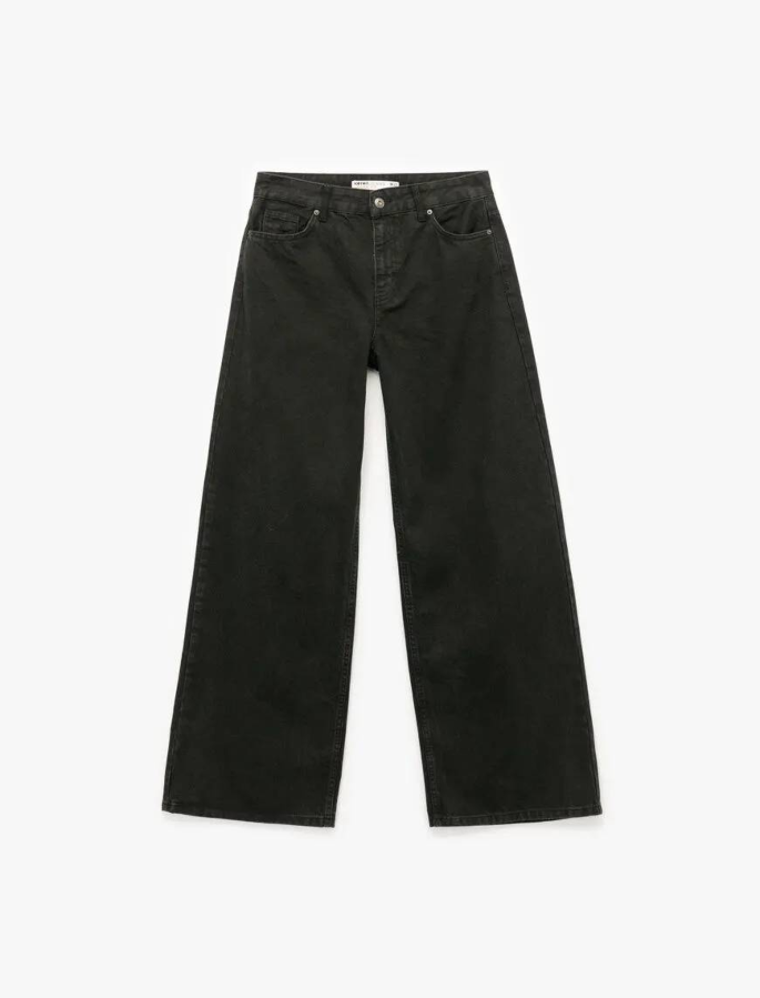 Resim Koton Kadın Jean Pantolon 6WAL40060MD