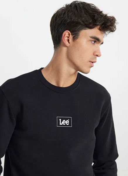 Resim Lee Mid Logo Erkek Sweat L212299Xvd