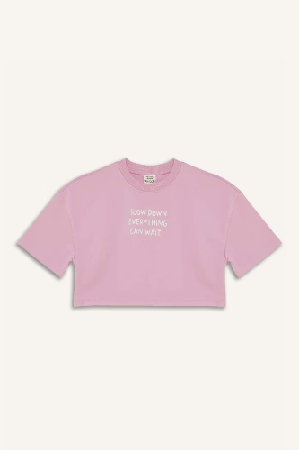 Resim Defacto Kız Çocuk T-shirt Takım Z8983A6/PN444