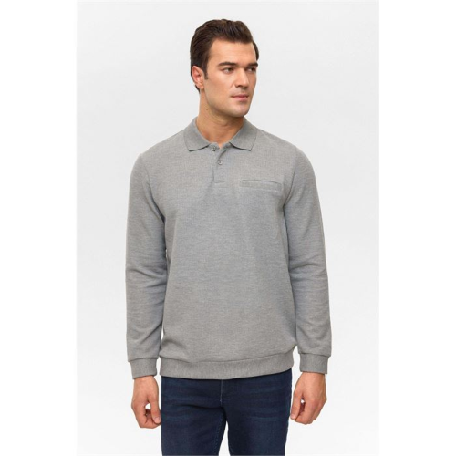 Resim SW2013700015 Polo Yaka Erkek Sweat