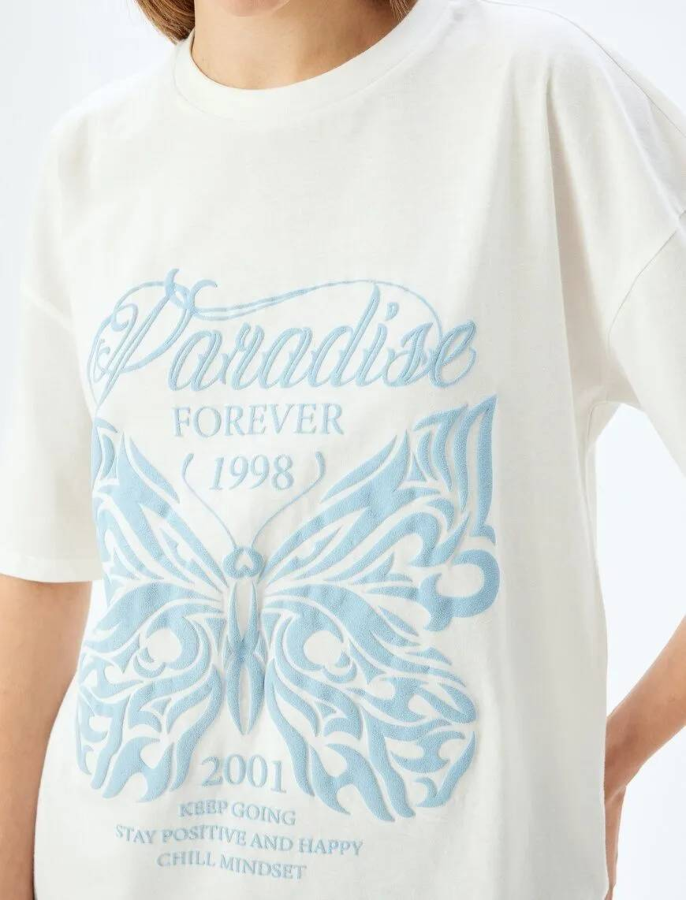 Resim Koton Kadın T-shirt 5SAL10144IK