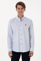 Resim 2225466 Cedcolor025K U.S Polo Assn. Erkek Uzun Kol Gömlek
