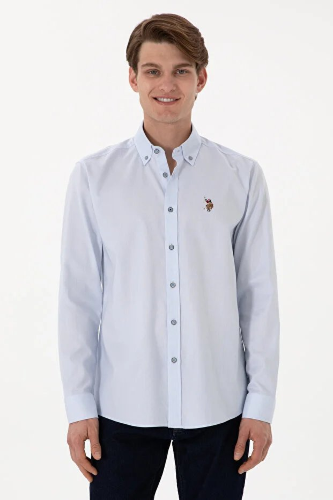 Resim 2225466 Cedcolor025K U.S Polo Assn. Erkek Uzun Kol Gömlek