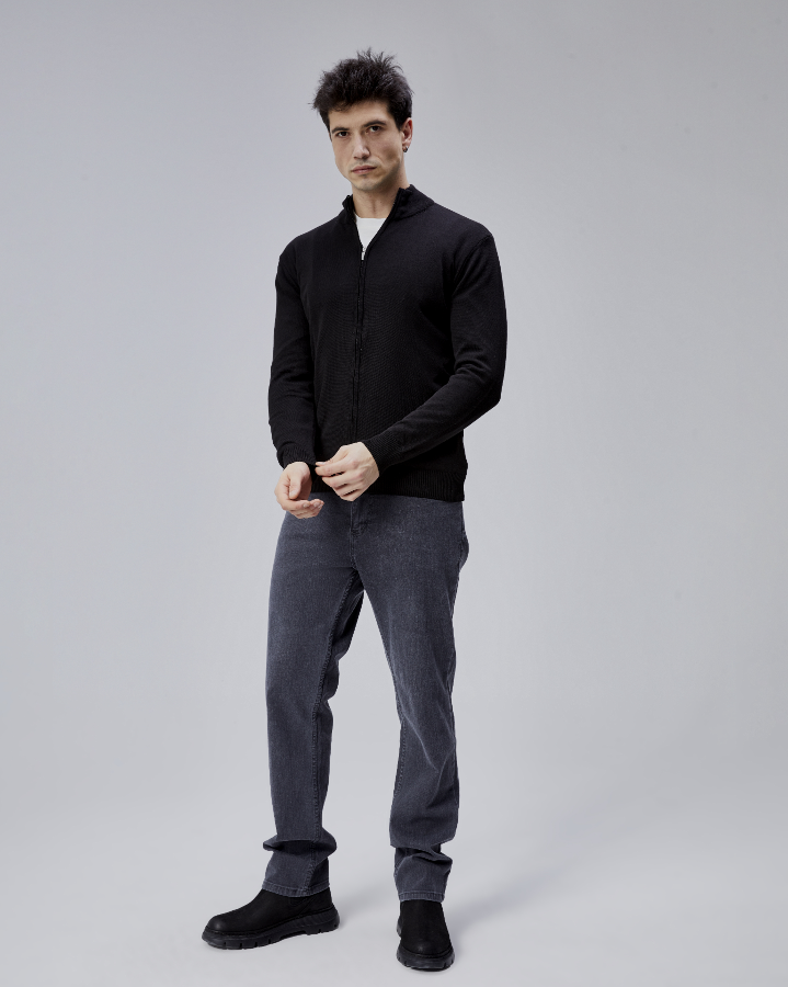 Resim Paul&More Erkek Hırka Fermuarlı